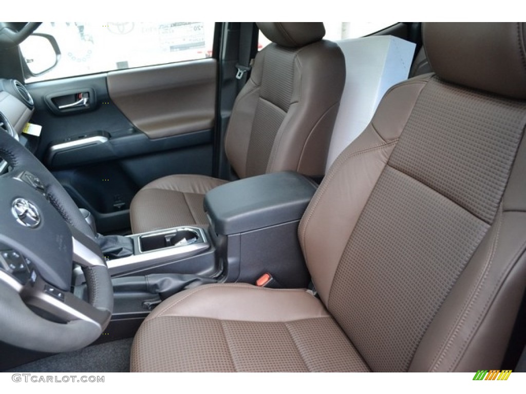 Limited Hickory Interior 2016 Toyota Tacoma Limited Double Cab 4x4 Photo #111190640