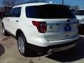 2016 White Platinum Metallic Tri-Coat Ford Explorer Limited  photo #7