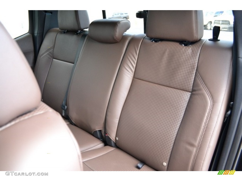 2016 Toyota Tacoma Limited Double Cab 4x4 Rear Seat Photo #111190661
