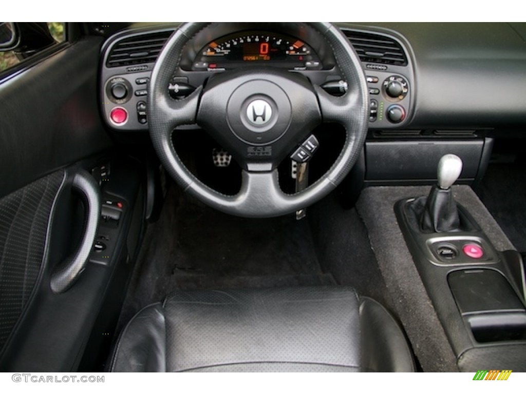 2001 S2000 Roadster - Berlina Black / Black photo #4