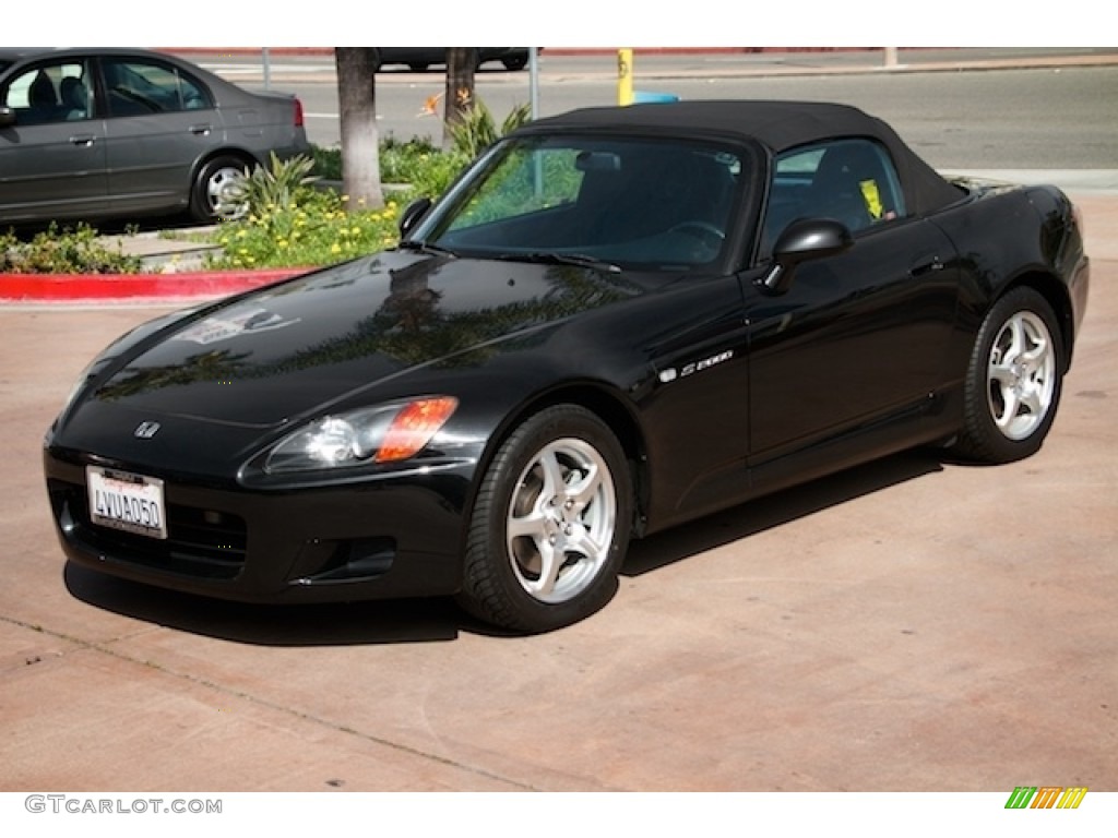 2001 S2000 Roadster - Berlina Black / Black photo #8