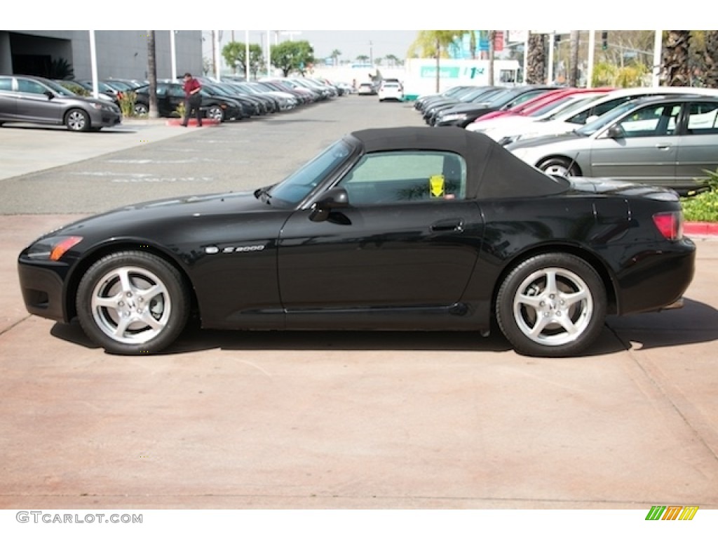 2001 S2000 Roadster - Berlina Black / Black photo #9