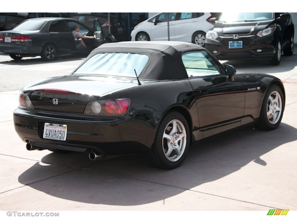 2001 S2000 Roadster - Berlina Black / Black photo #11