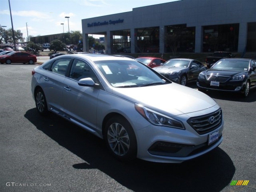 2016 Sonata Sport - Symphony Silver / Gray photo #1