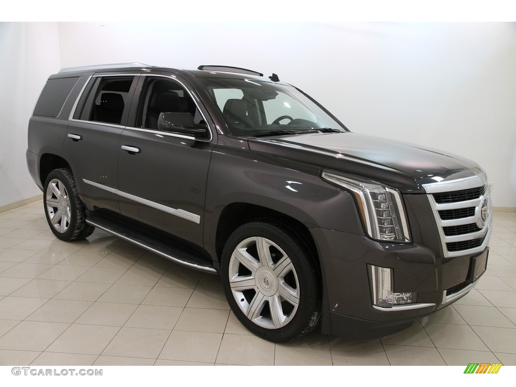 2015 Dark Granite Metallic Cadillac Escalade Luxury 4wd