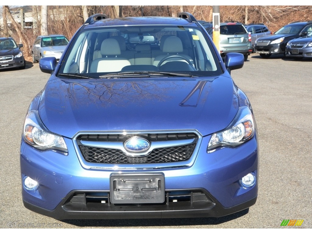 2014 XV Crosstrek 2.0i Limited - Quartz Blue Pearl / Ivory photo #2