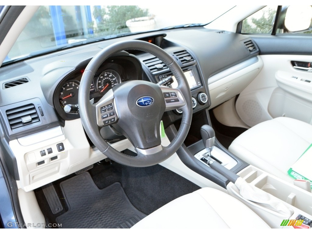 2014 XV Crosstrek 2.0i Limited - Quartz Blue Pearl / Ivory photo #5