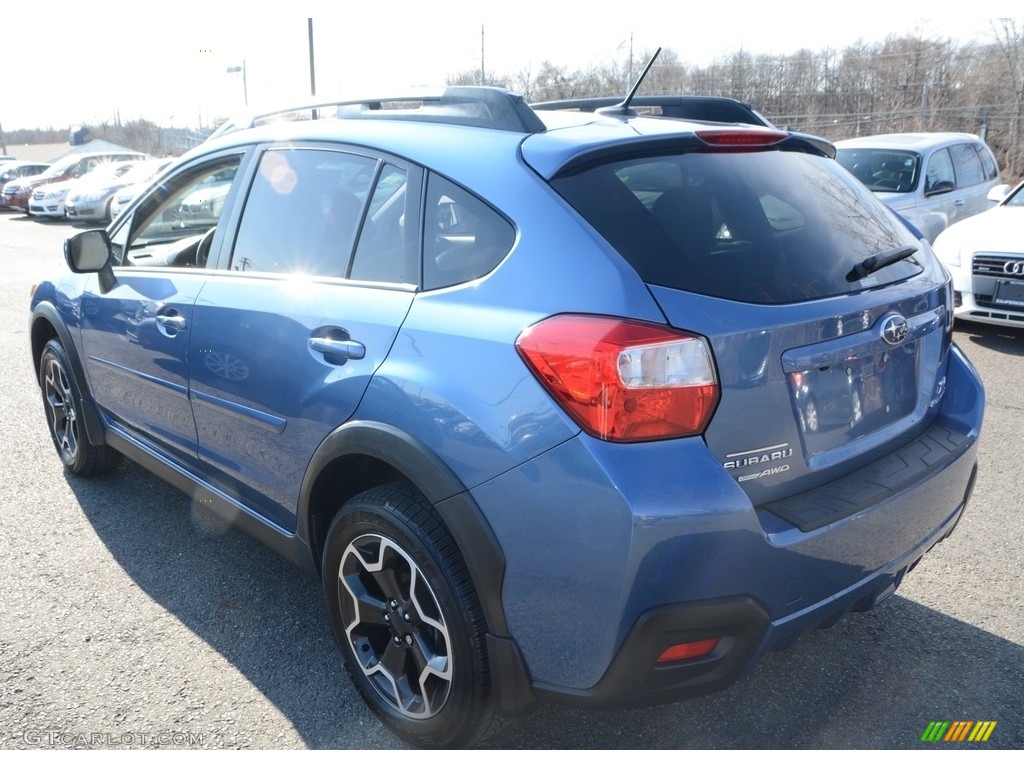 2014 XV Crosstrek 2.0i Limited - Quartz Blue Pearl / Ivory photo #8