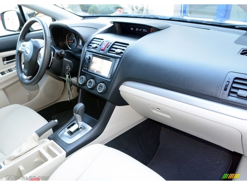 2014 XV Crosstrek 2.0i Limited - Quartz Blue Pearl / Ivory photo #9