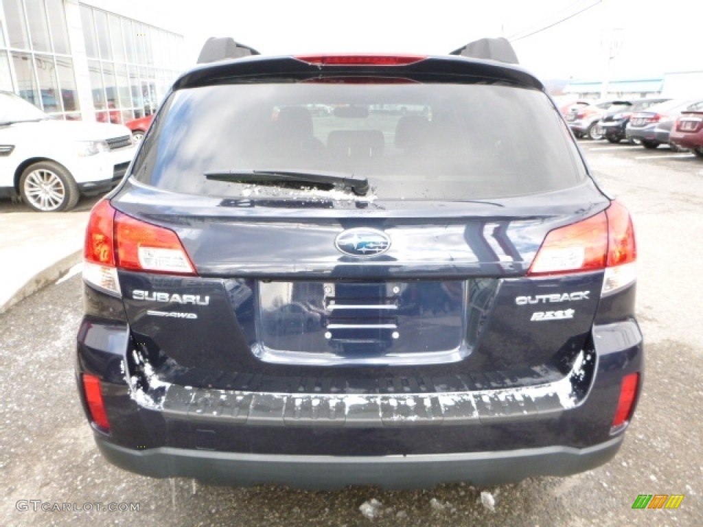 2012 Outback 2.5i Premium - Deep Indigo Pearl / Warm Ivory photo #9