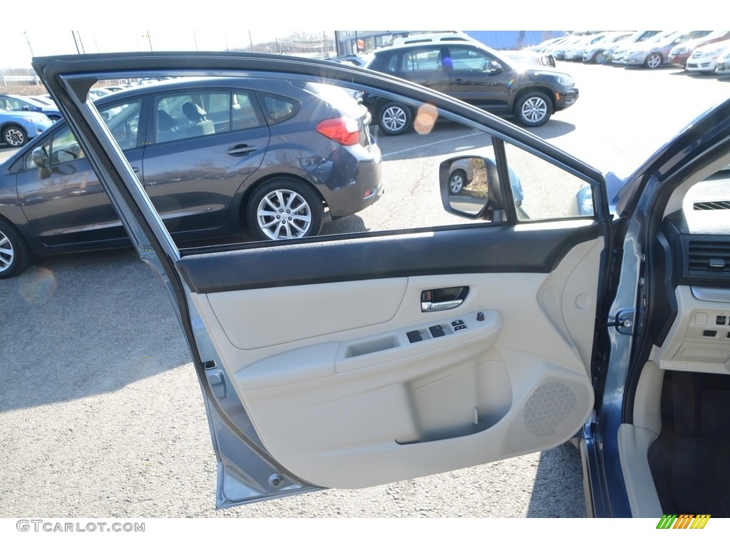 2014 XV Crosstrek 2.0i Limited - Quartz Blue Pearl / Ivory photo #18