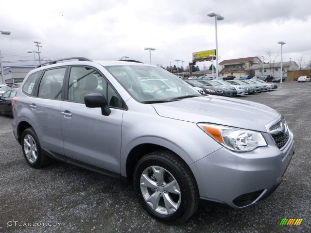 Ice Silver Metallic Subaru Forester