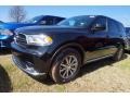 Brilliant Black Crystal Pearl 2016 Dodge Durango SXT