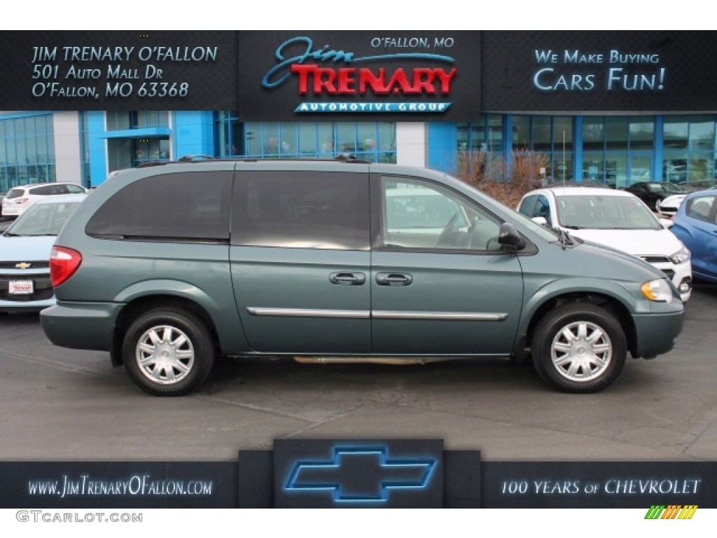 2006 Town & Country Touring - Magnesium Pearl / Medium Slate Gray photo #1