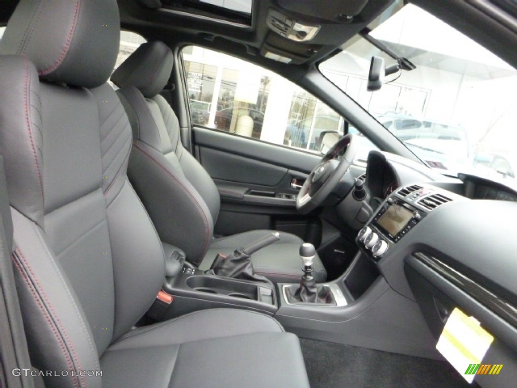 2016 WRX Limited - Dark Gray Metallic / Carbon Black photo #3