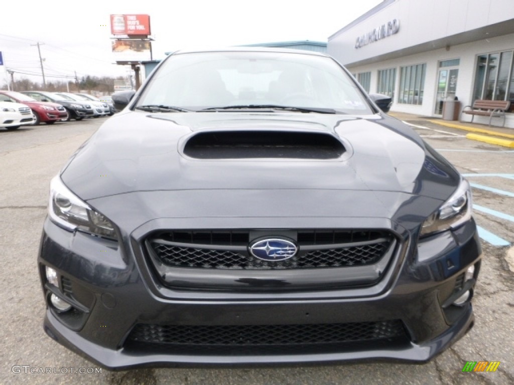 2016 WRX Limited - Dark Gray Metallic / Carbon Black photo #13