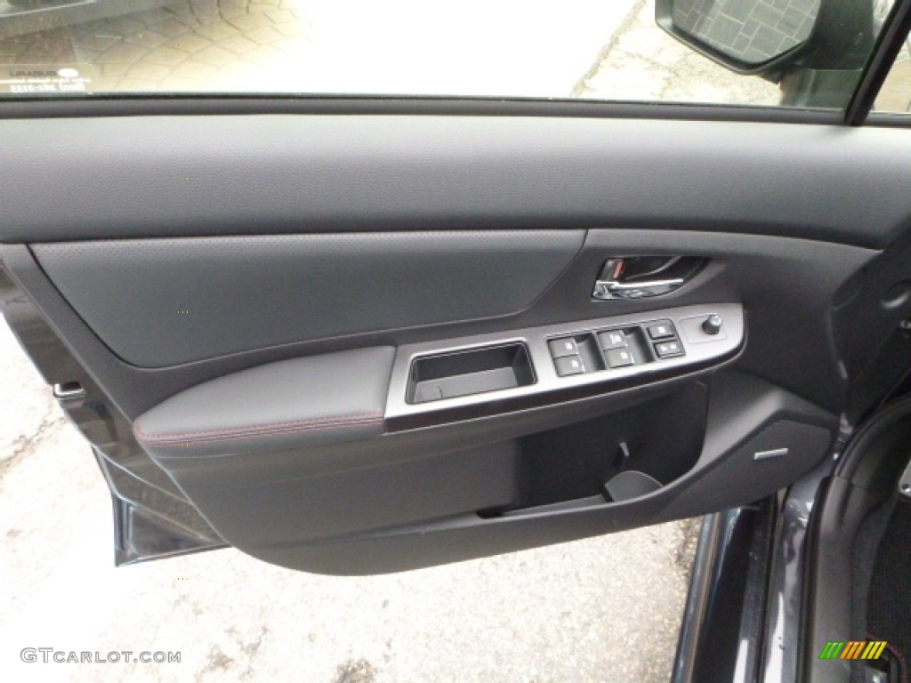 2016 WRX Limited - Dark Gray Metallic / Carbon Black photo #14