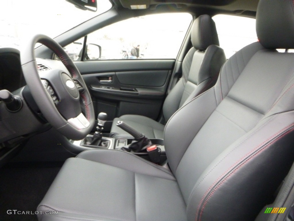 2016 Subaru WRX Limited Front Seat Photo #111199667