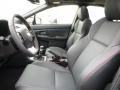 Carbon Black Front Seat Photo for 2016 Subaru WRX #111199667