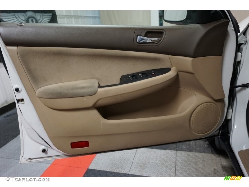 2007 Accord Value Package Sedan - Taffeta White / Gray photo #12