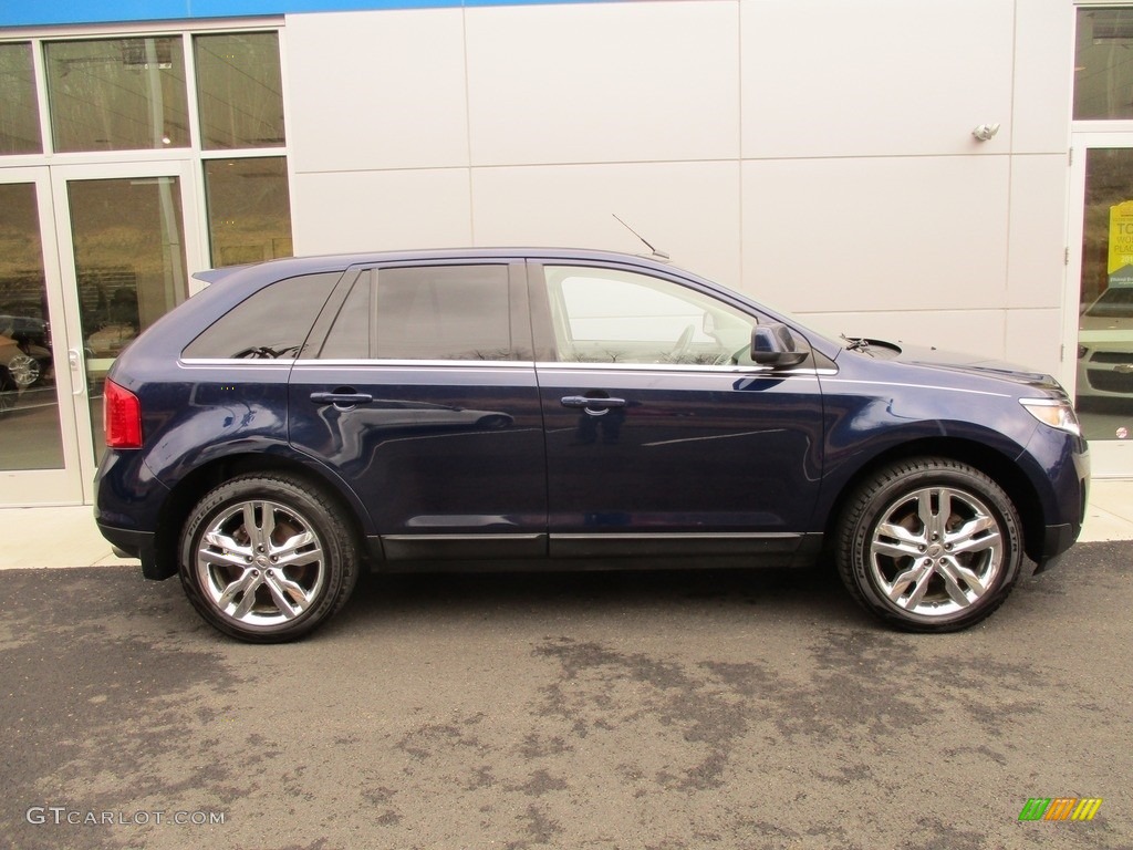 2011 Edge Limited AWD - Kona Blue Metallic / Sienna photo #2