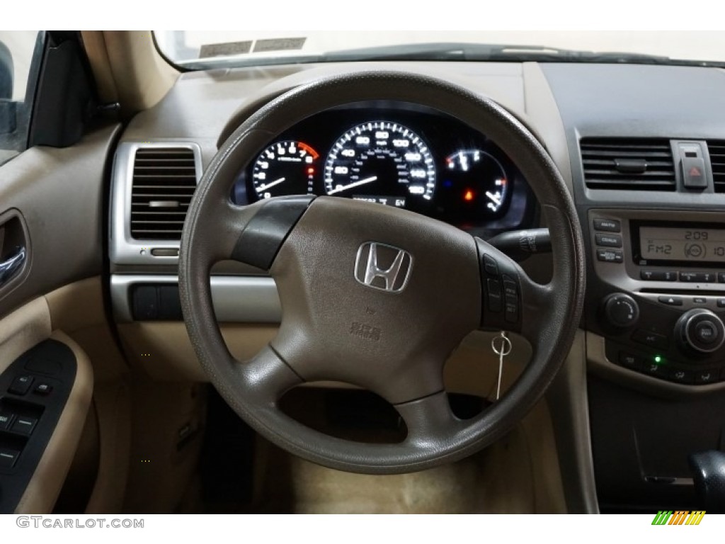 2007 Accord Value Package Sedan - Taffeta White / Gray photo #29
