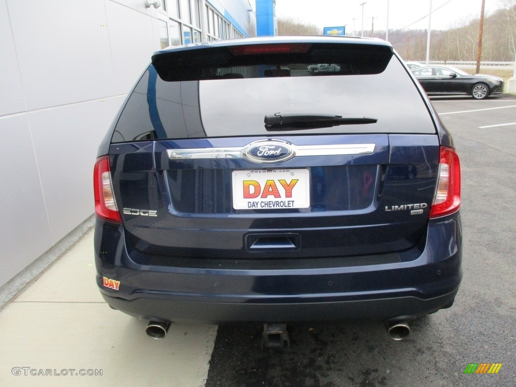 2011 Edge Limited AWD - Kona Blue Metallic / Sienna photo #6