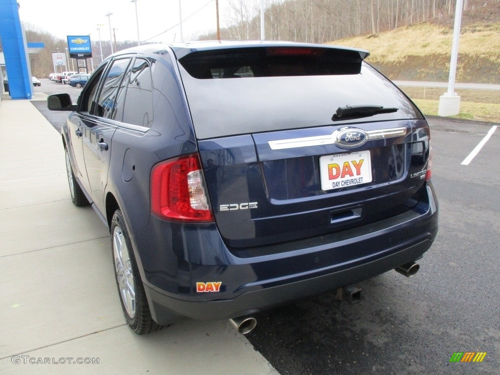 2011 Edge Limited AWD - Kona Blue Metallic / Sienna photo #7