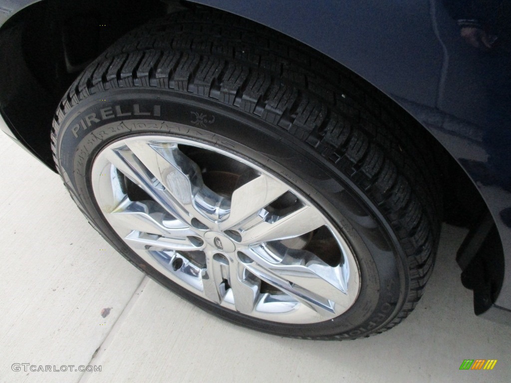 2011 Edge Limited AWD - Kona Blue Metallic / Sienna photo #12