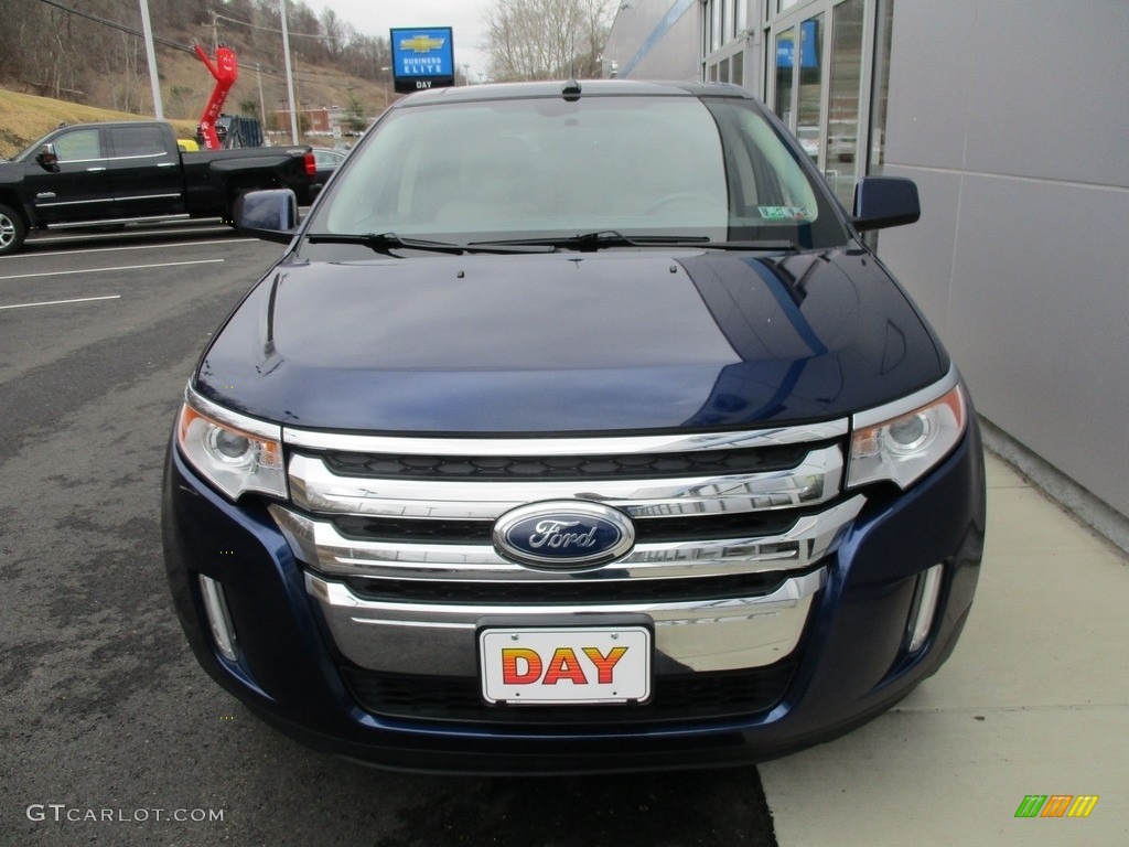 2011 Edge Limited AWD - Kona Blue Metallic / Sienna photo #14