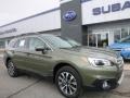 Wilderness Green Metallic 2016 Subaru Outback 2.5i Limited