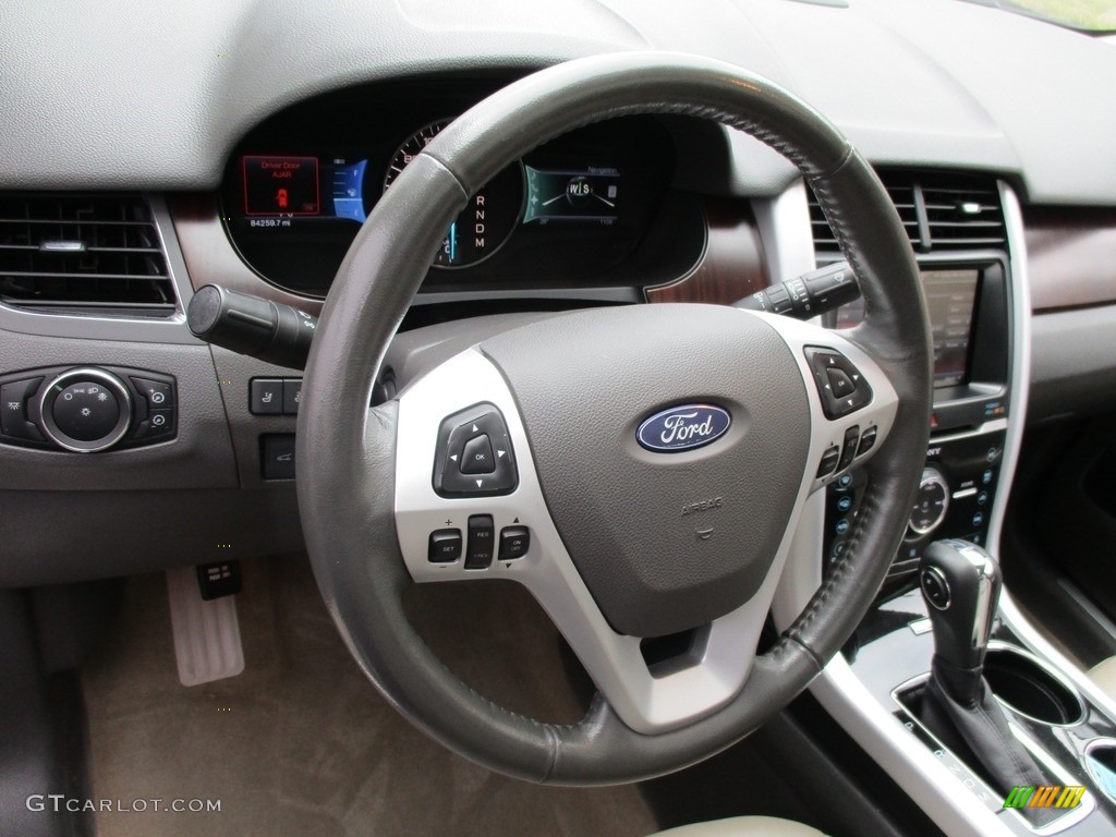 2011 Edge Limited AWD - Kona Blue Metallic / Sienna photo #27