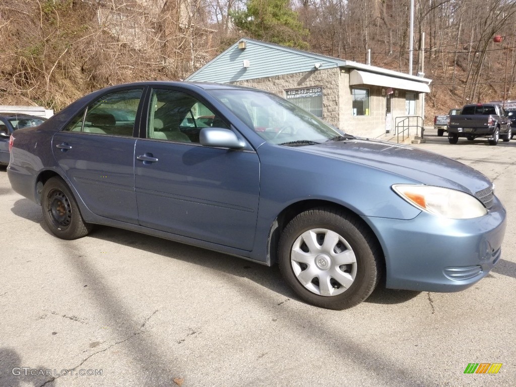 2003 Camry LE - Catalina Blue Metallic / Stone photo #1