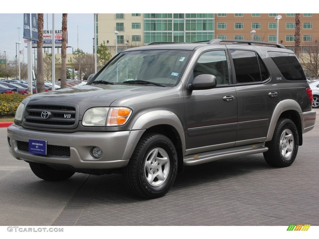 2003 Sequoia SR5 - Phantom Gray Pearl / Oak photo #3