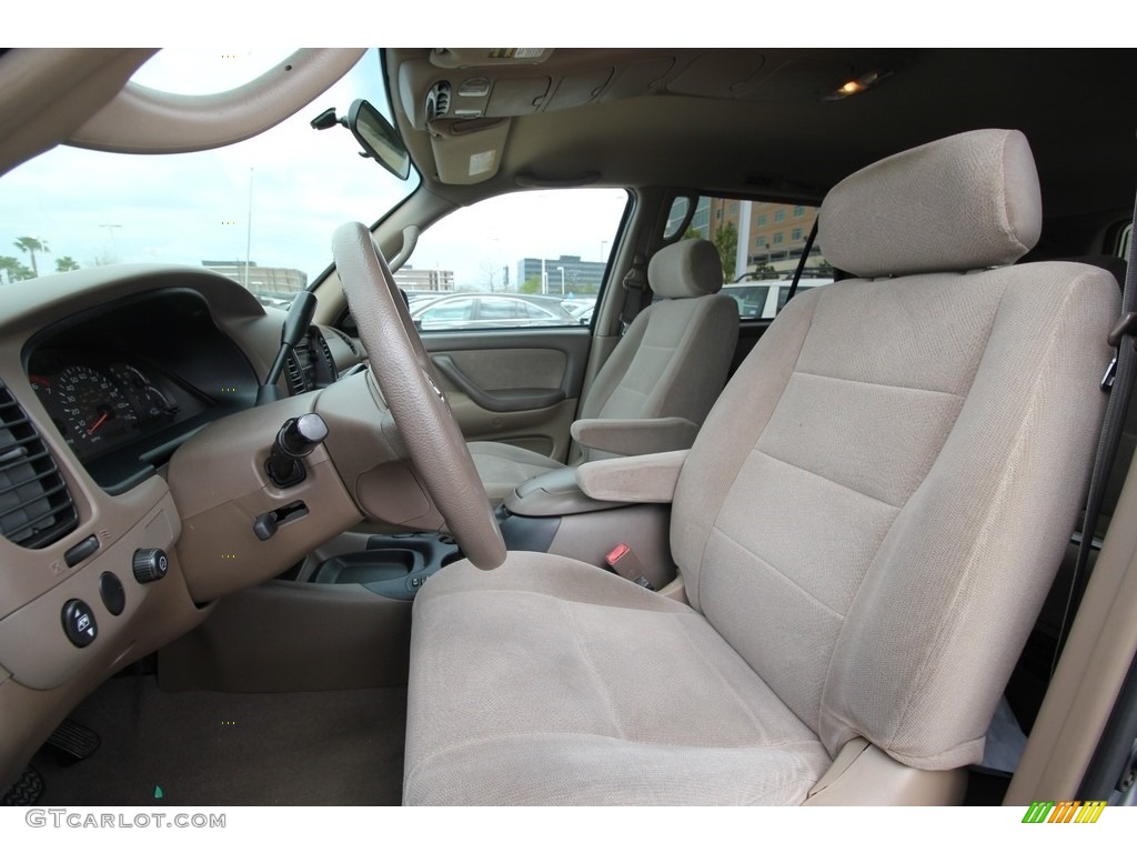 2003 Sequoia SR5 - Phantom Gray Pearl / Oak photo #16