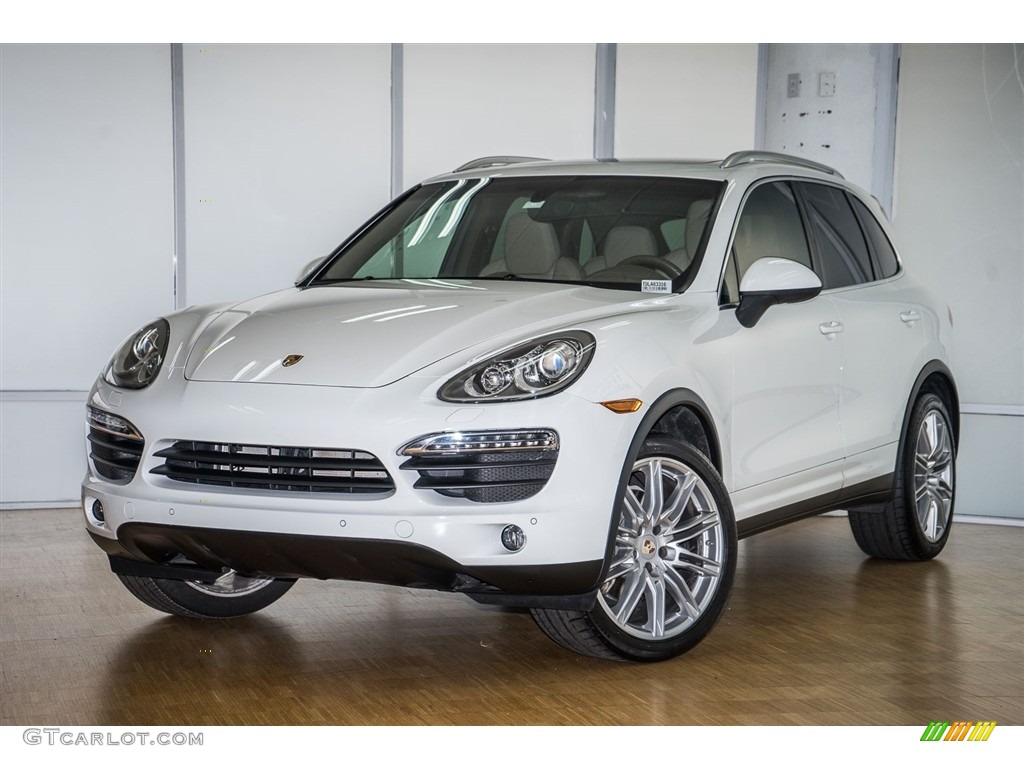 White 2013 Porsche Cayenne S Exterior Photo #111205049