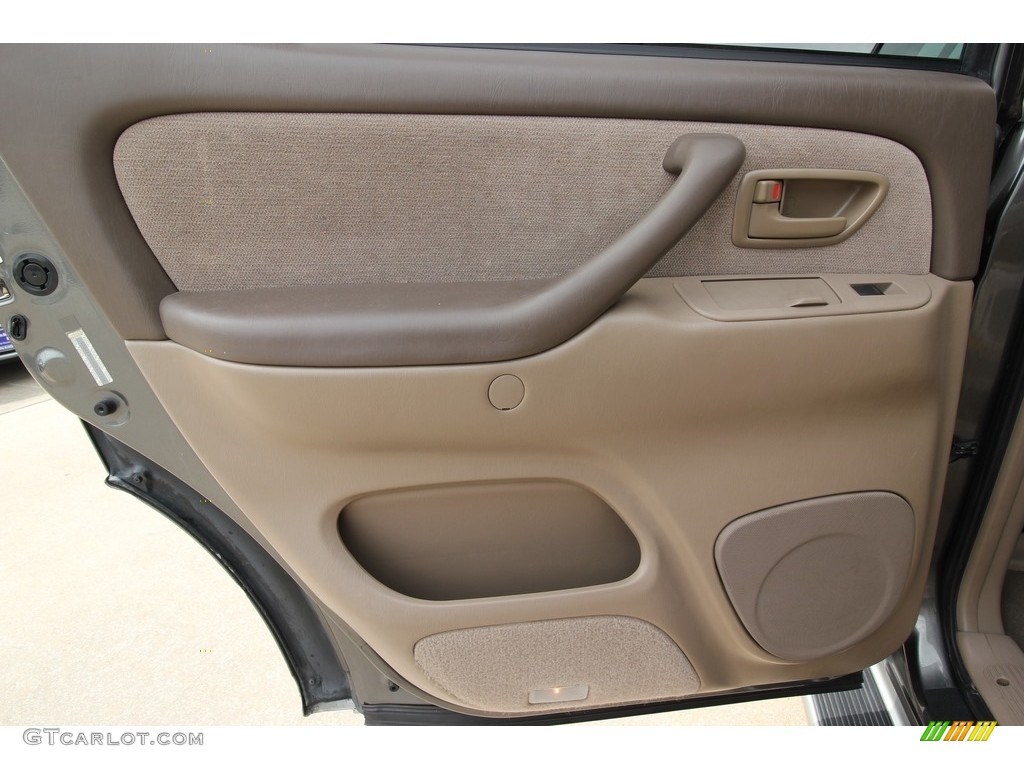 2003 Sequoia SR5 - Phantom Gray Pearl / Oak photo #17