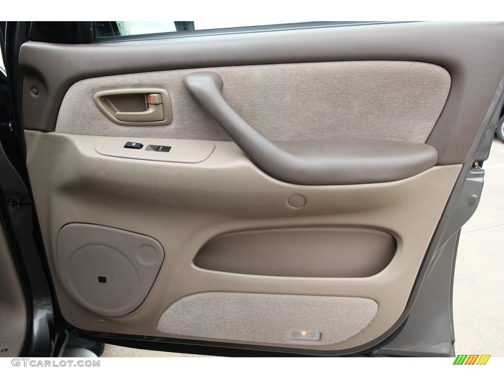 2003 Sequoia SR5 - Phantom Gray Pearl / Oak photo #23