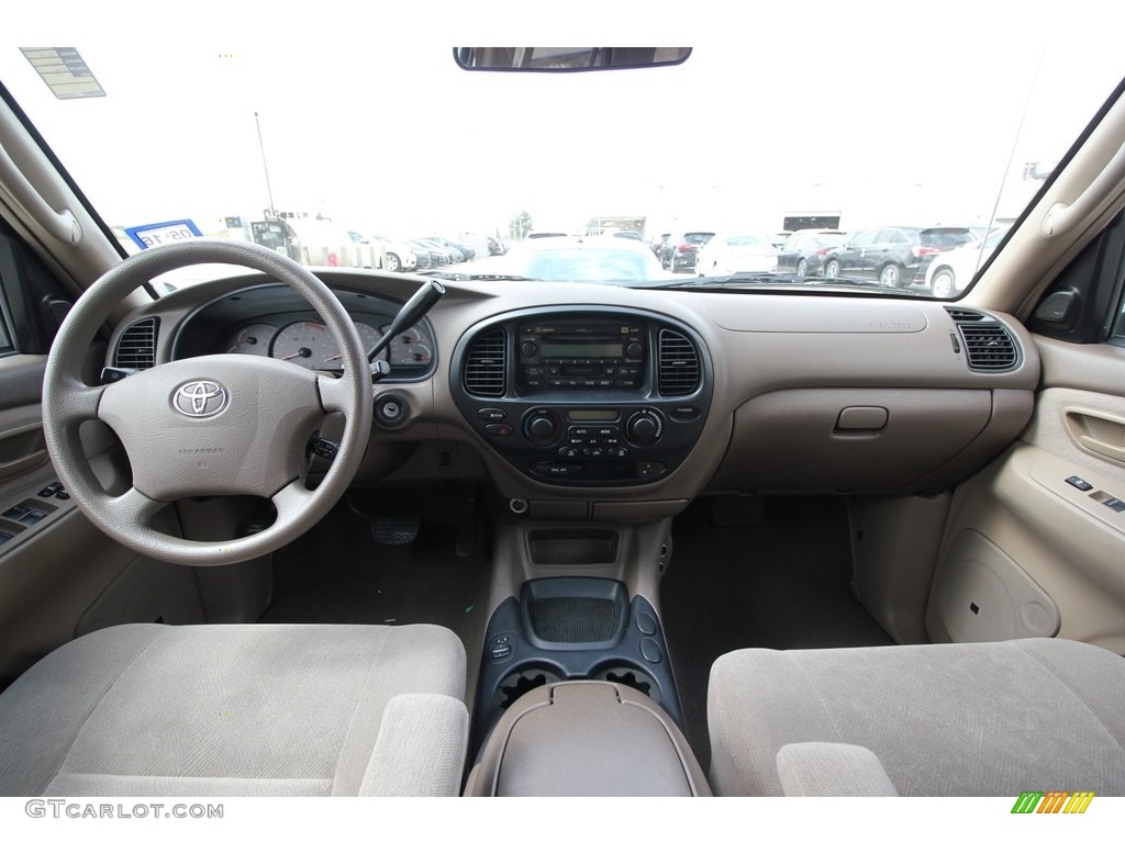 2003 Sequoia SR5 - Phantom Gray Pearl / Oak photo #27