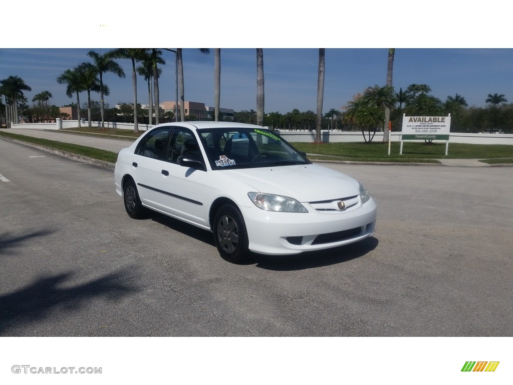 Taffeta White 2004 Honda Civic Value Package Sedan Exterior Photo #111205905