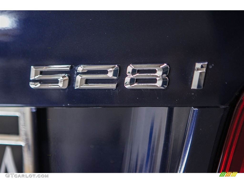 2013 5 Series 528i Sedan - Imperial Blue Metallic / Oyster/Black photo #7