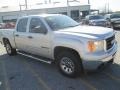 2011 Pure Silver Metallic GMC Sierra 1500 SL Crew Cab  photo #2