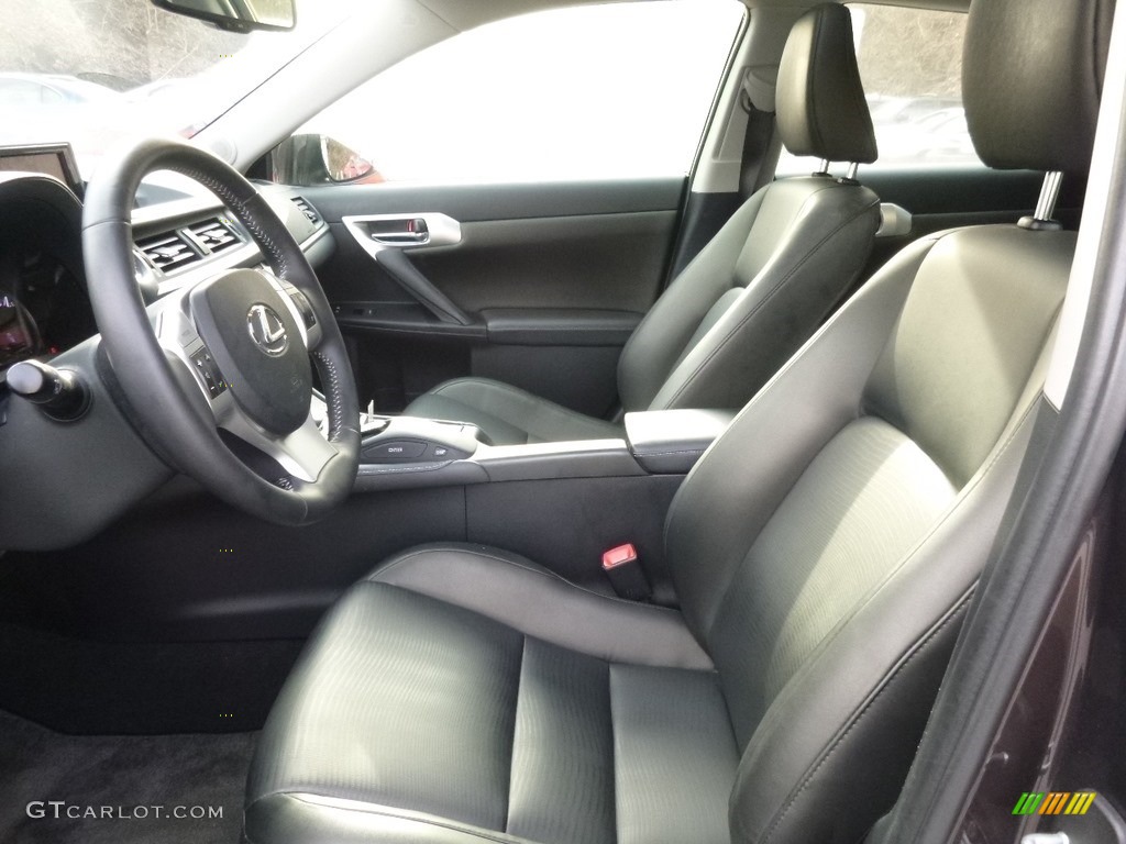 2012 CT 200h Hybrid Premium - Fire Agate Pearl / Black photo #5