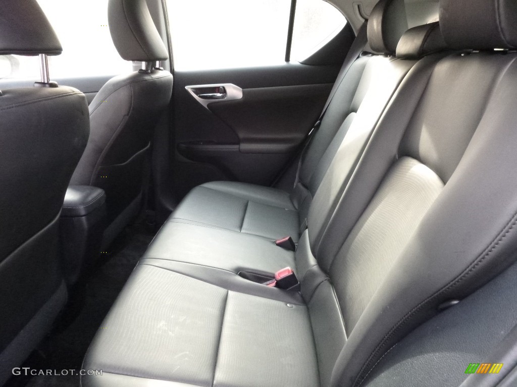 2012 CT 200h Hybrid Premium - Fire Agate Pearl / Black photo #6