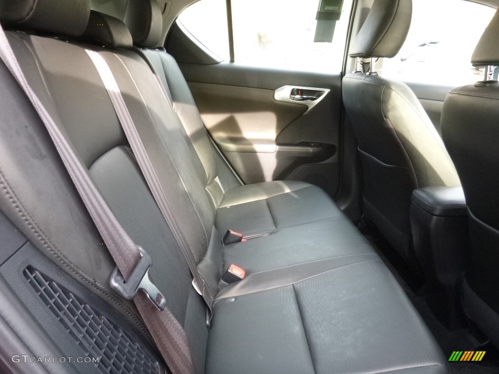 2012 CT 200h Hybrid Premium - Fire Agate Pearl / Black photo #13