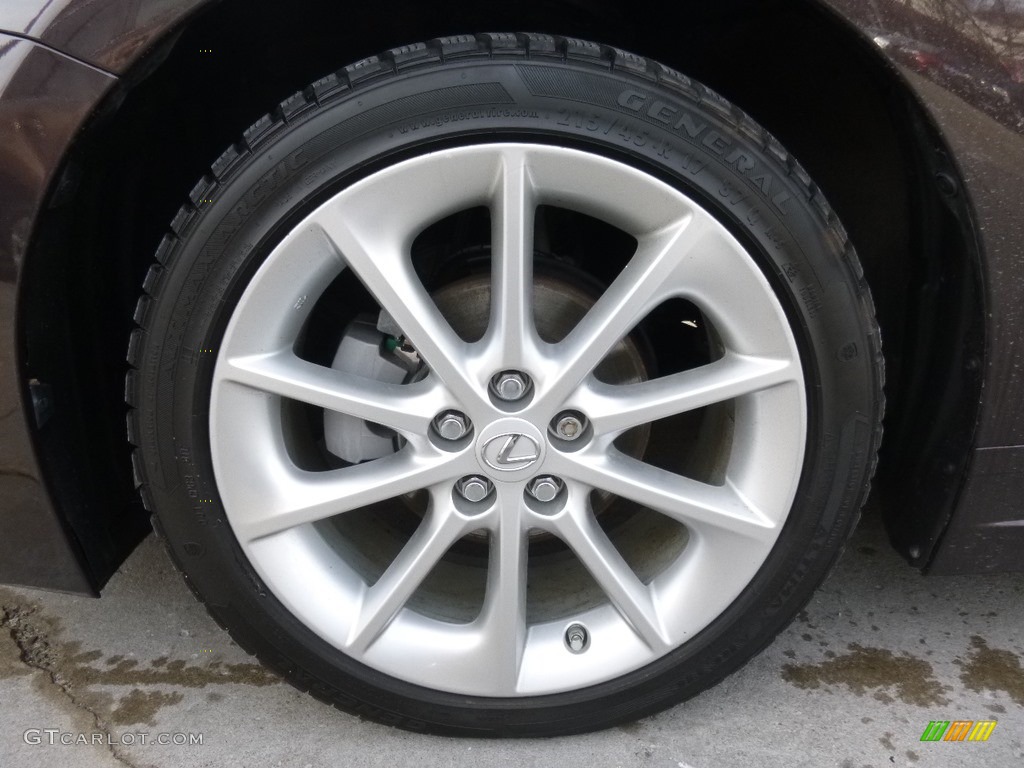 2012 CT 200h Hybrid Premium - Fire Agate Pearl / Black photo #15