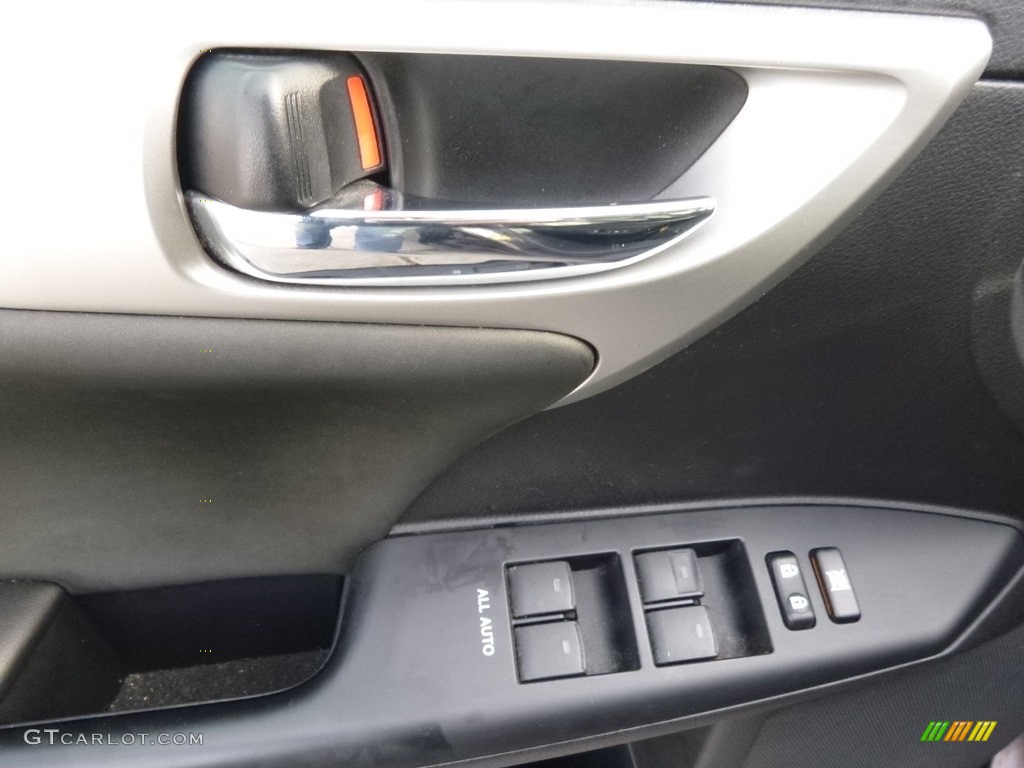 2012 CT 200h Hybrid Premium - Fire Agate Pearl / Black photo #17