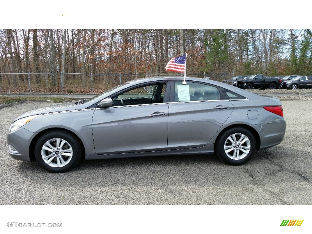 Harbor Gray Metallic 2013 Hyundai Sonata GLS Exterior Photo #111208940