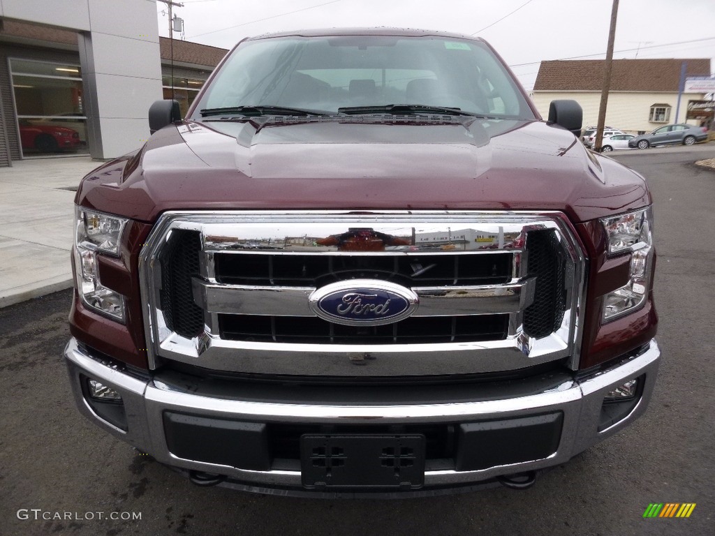 2016 F150 XLT SuperCab 4x4 - Bronze Fire / Medium Earth Gray photo #2