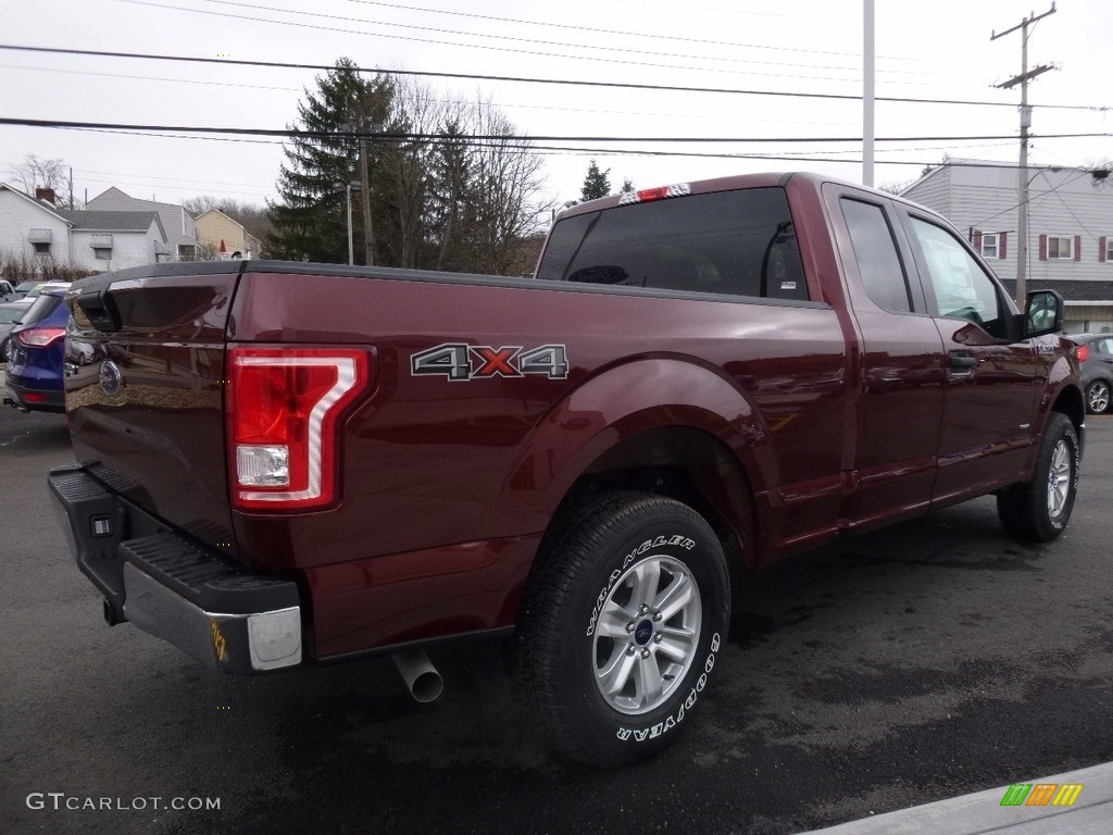 2016 F150 XLT SuperCab 4x4 - Bronze Fire / Medium Earth Gray photo #5